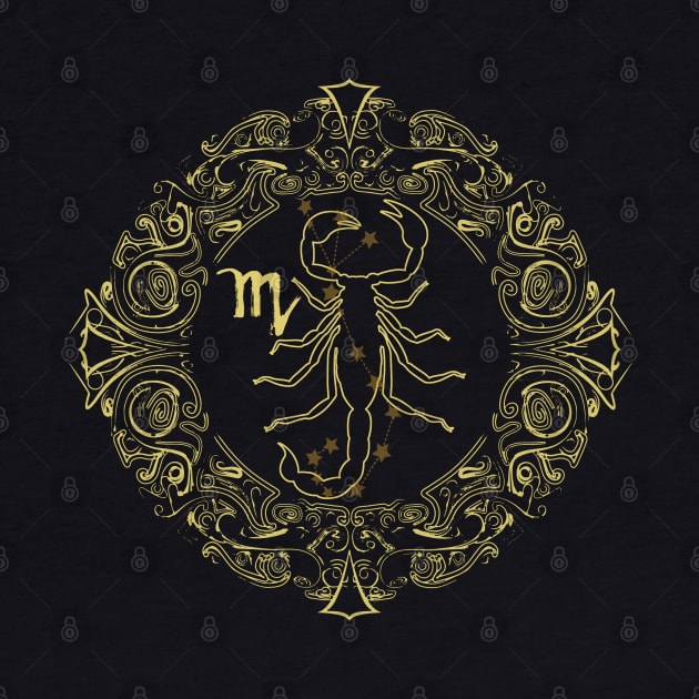 Zodiac Sign Scorpio by Mandra